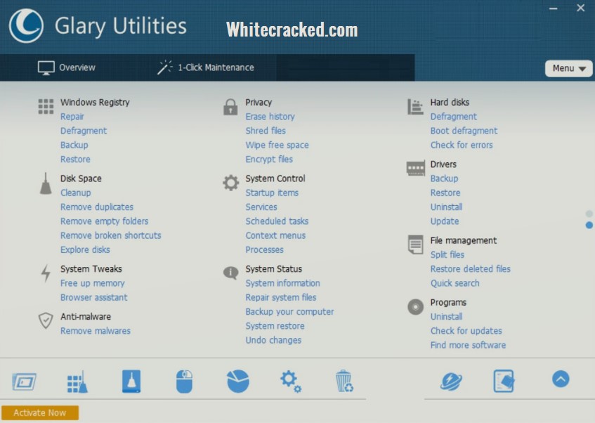 Glary Utilities Crack Registration Code